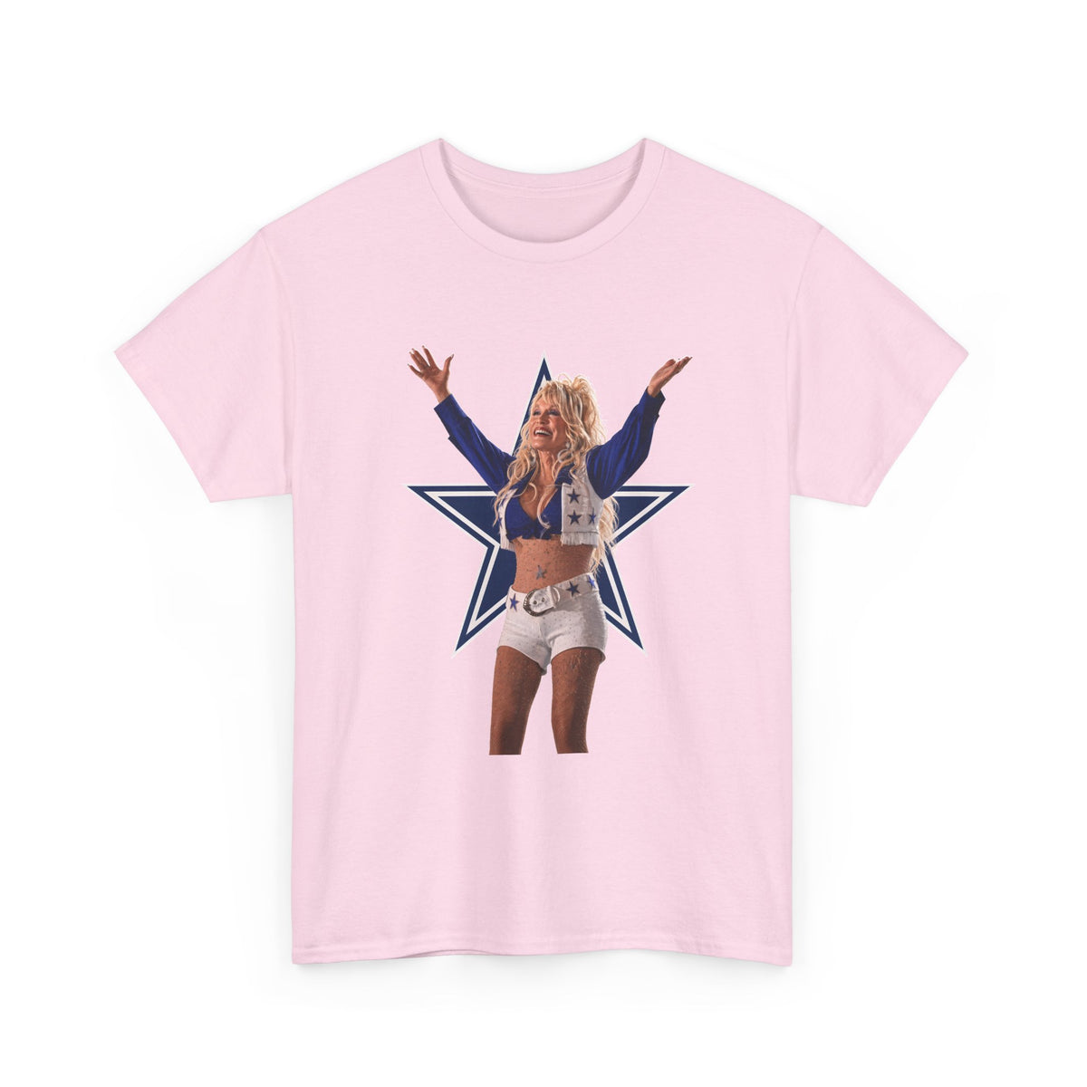 Dolly Cowboys Shirt for Women, Touchdown Season Game Day Tee, Cheer Coach Top, Football Mom Tshirt for Dallas Girl and Sister