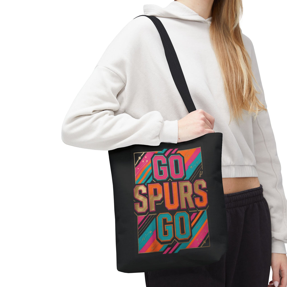 Copy of Copy of Go Spurs Go Logo Home & Garden Flag - San Antonio Spurs House Banner