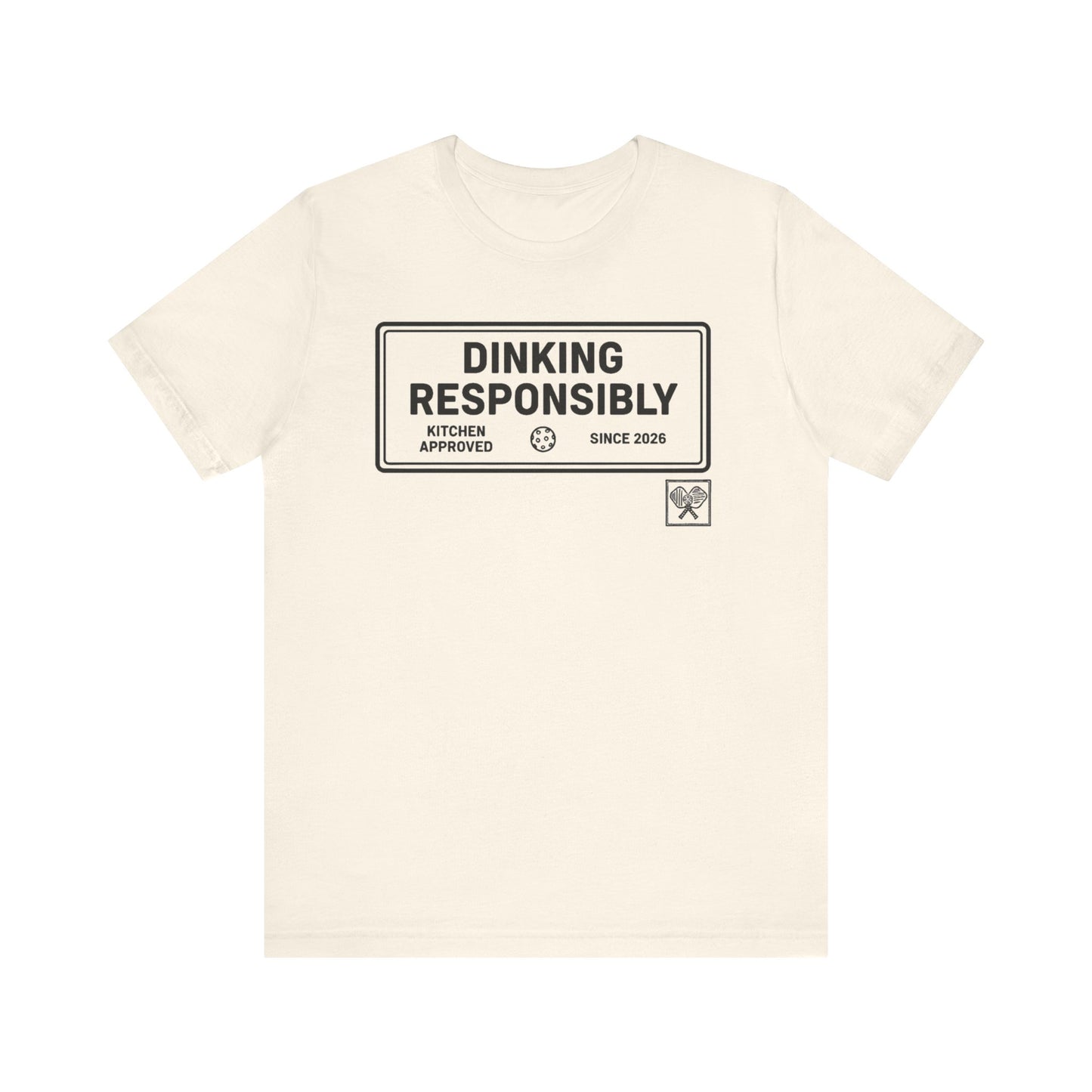 Dinking Responsibly Pickleball Shirt, Funny Pickleball Player Tee