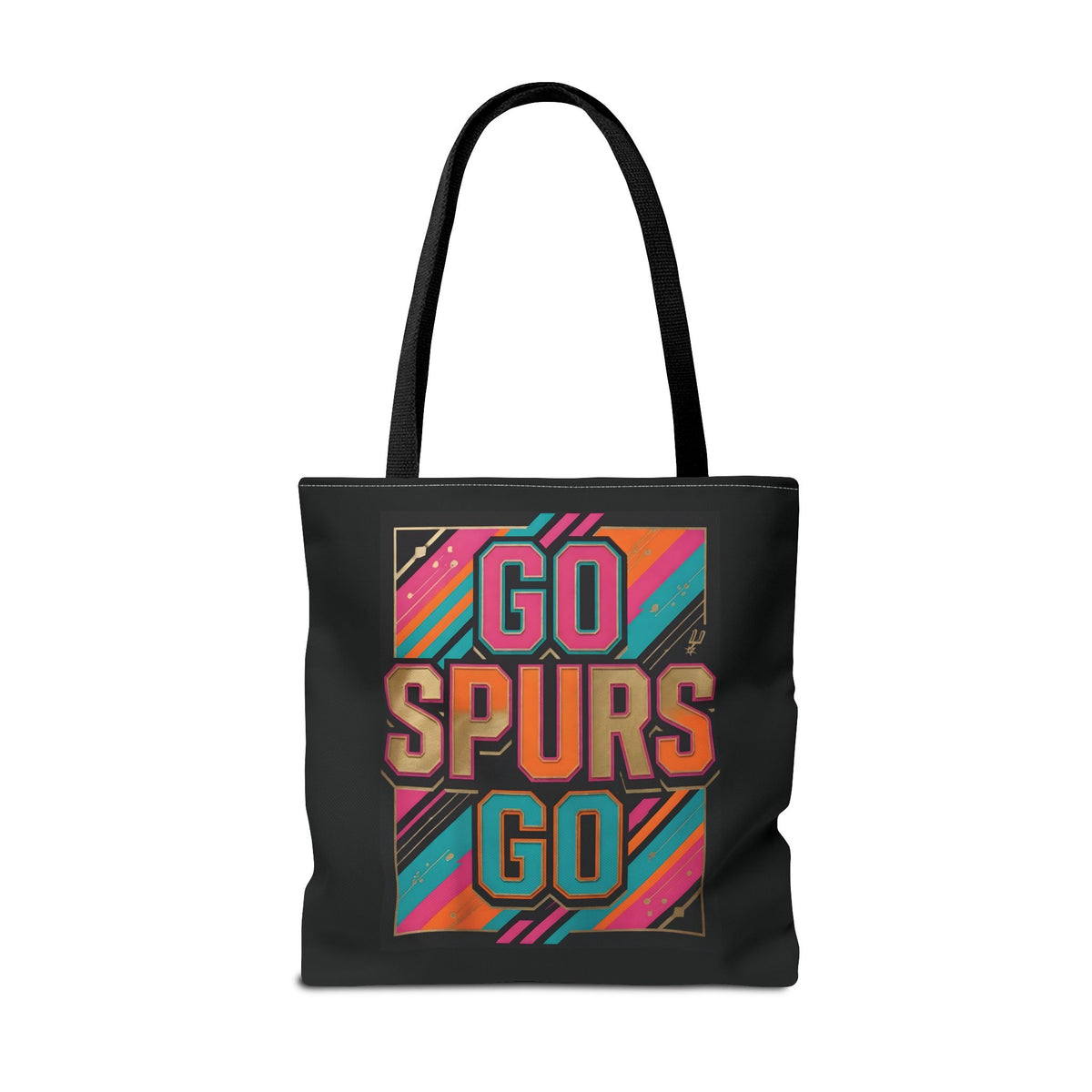 Copy of Copy of Go Spurs Go Logo Home & Garden Flag - San Antonio Spurs House Banner