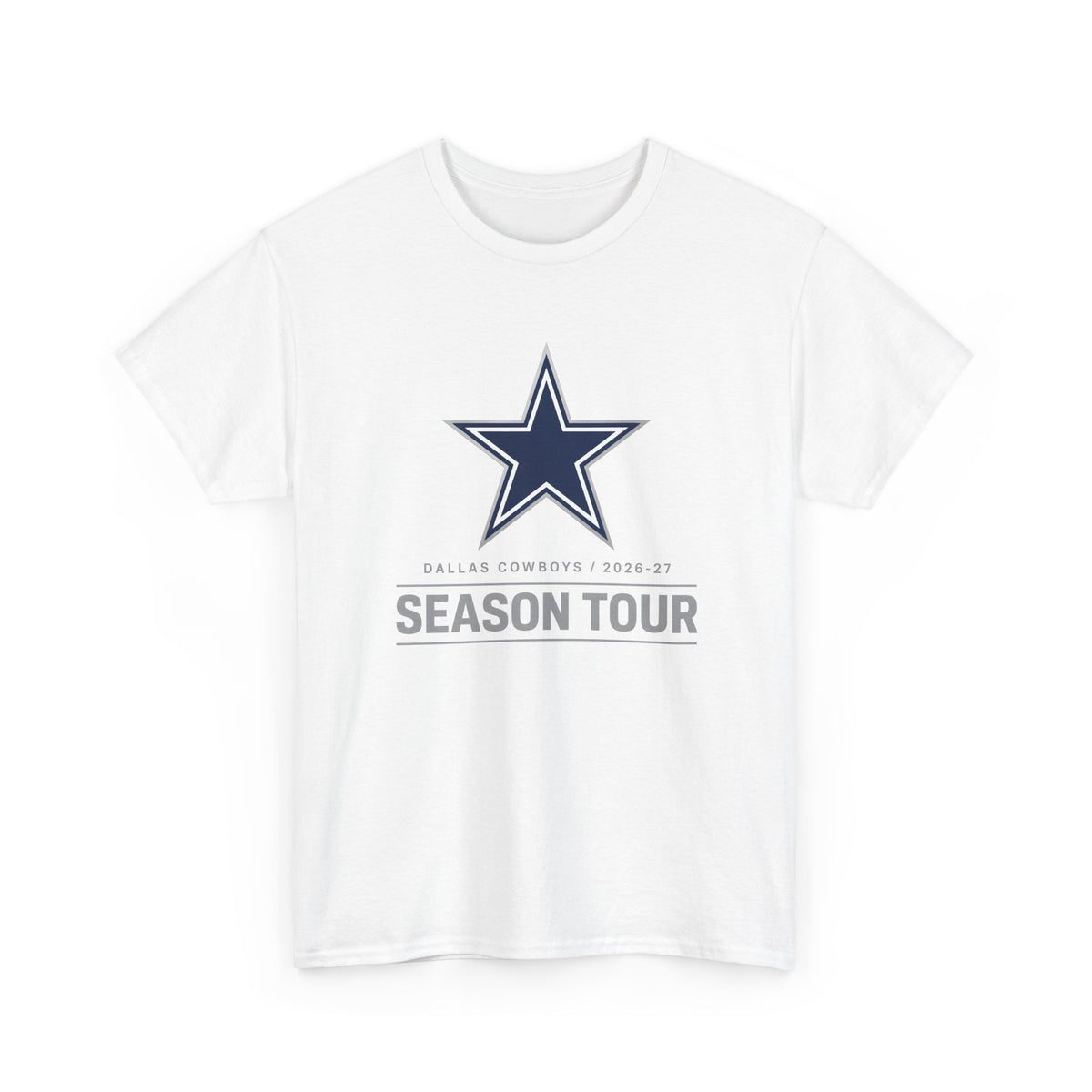 Dallas Cowboys Shirt for Men and Women, 2026-27 Schedule Tee for Fan, Football Season Game Day Outfit for Tailgate, Tee for Dad and Husband