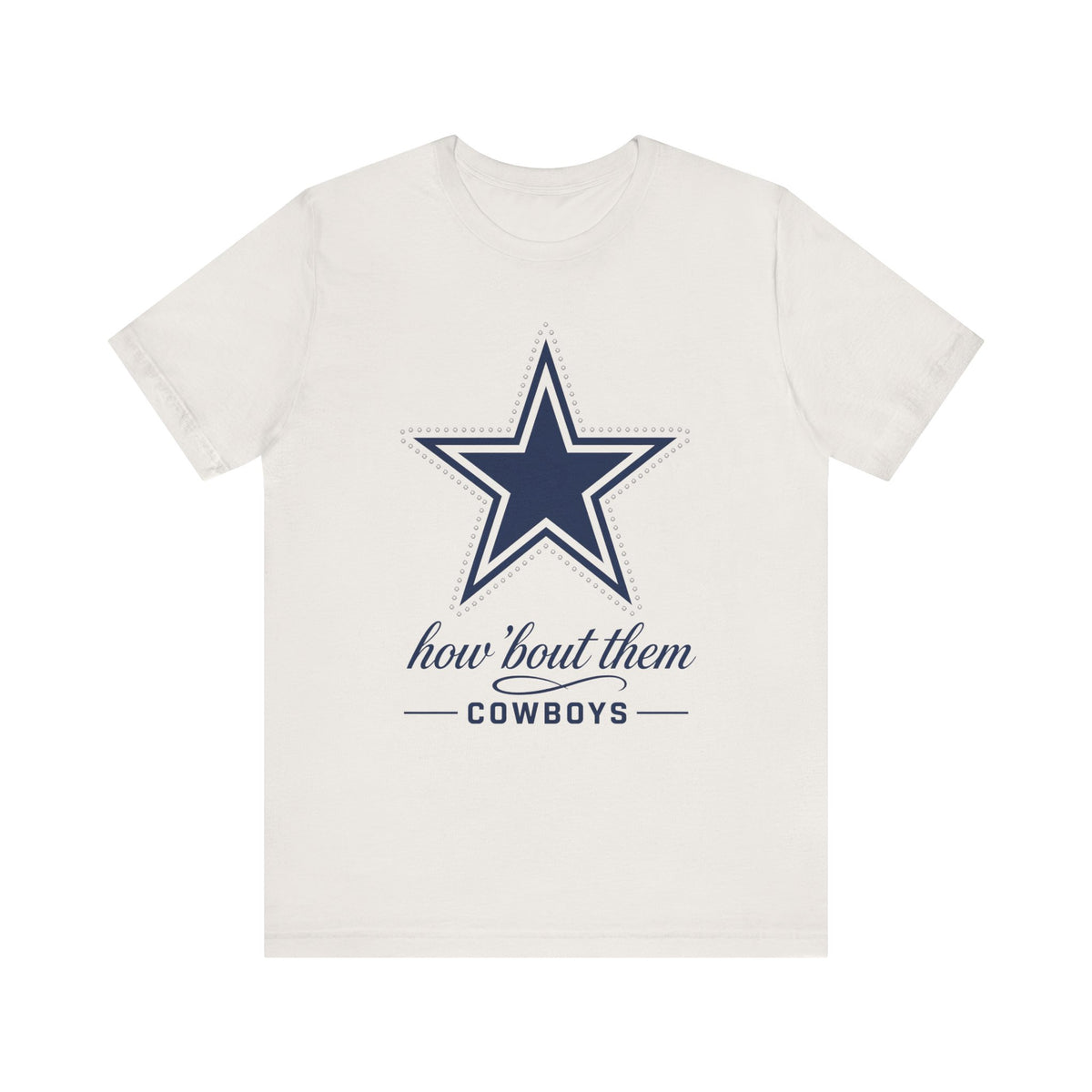 Cowboys Tshirt for Women, How Bout Them Dallas Football Tee for Game Day, Sunday Watch Party Top for Her, Fan Shirt for Wife and Girlfriend