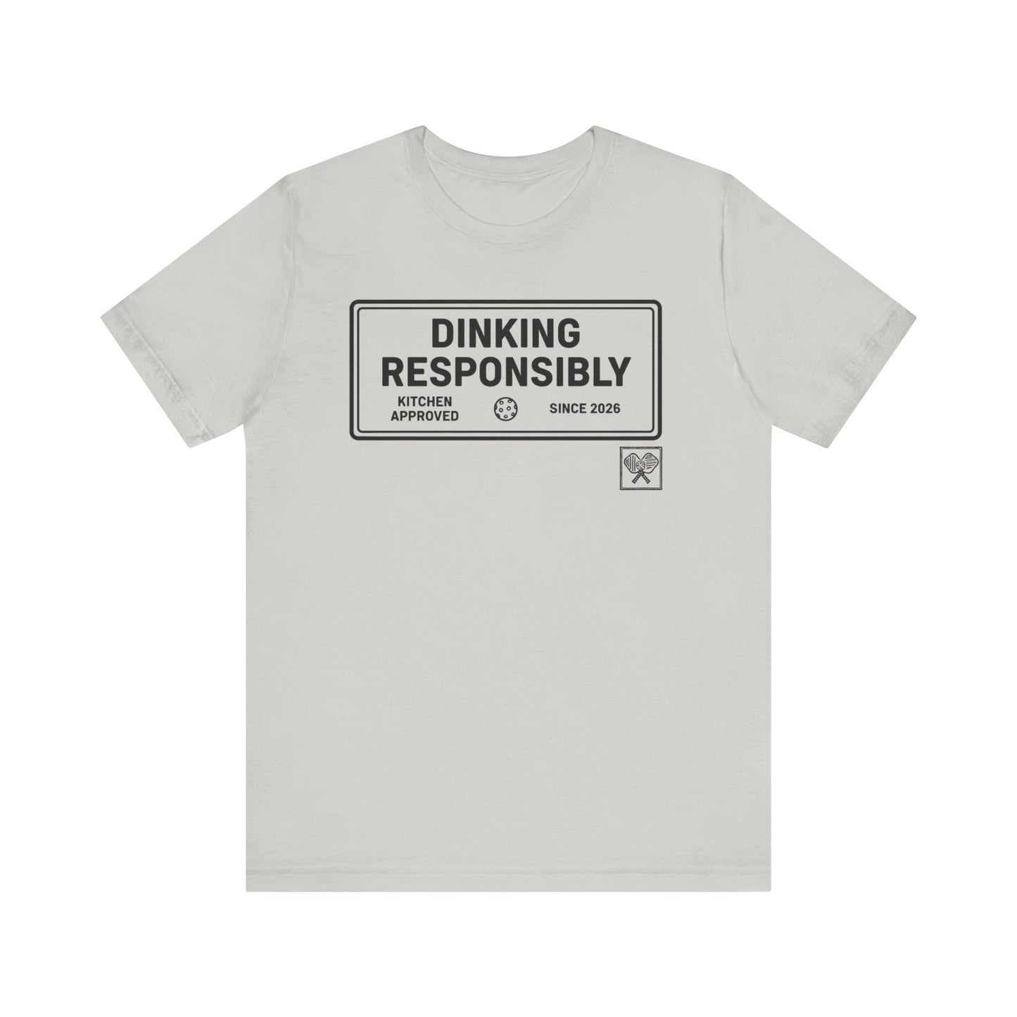 Dinking Responsibly Pickleball Shirt, Funny Pickleball Player Tee