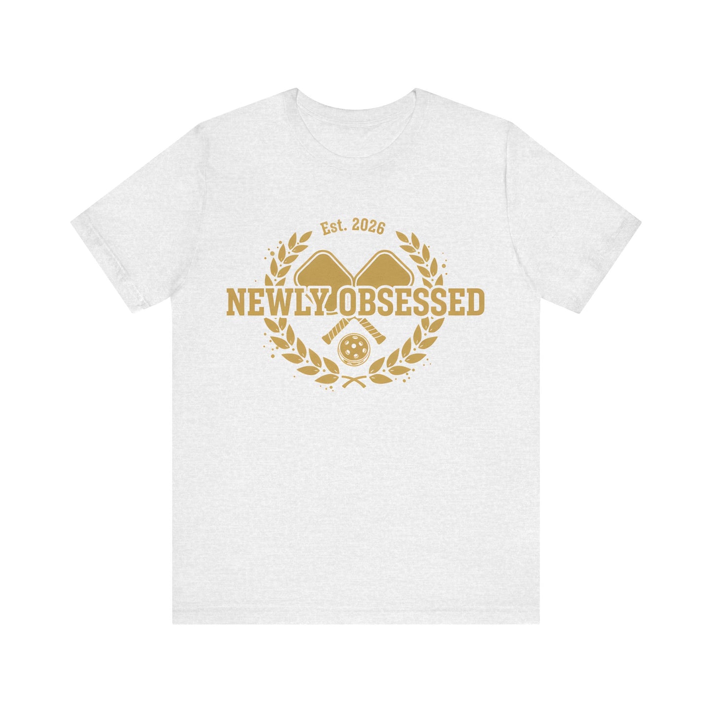 Pickleball T-Shirt, Newly Obsessed Est 2026 Graphic Tee
