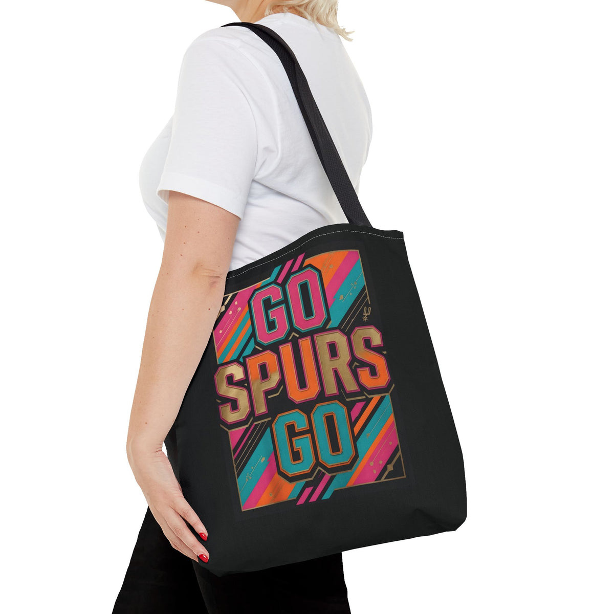 Copy of Copy of Go Spurs Go Logo Home & Garden Flag - San Antonio Spurs House Banner