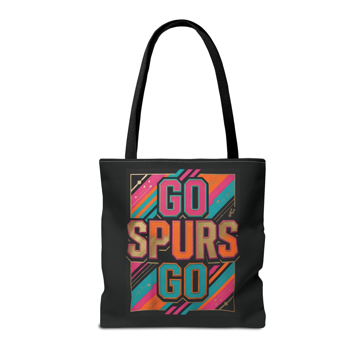 Copy of Copy of Go Spurs Go Logo Home & Garden Flag - San Antonio Spurs House Banner