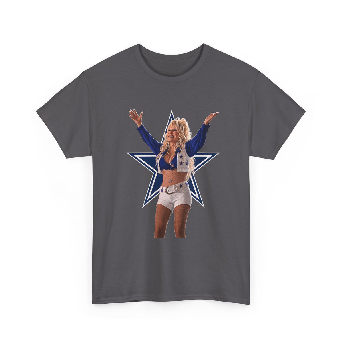 Dolly Cowboys Shirt for Women, Touchdown Season Game Day Tee, Cheer Coach Top, Football Mom Tshirt for Dallas Girl and Sister