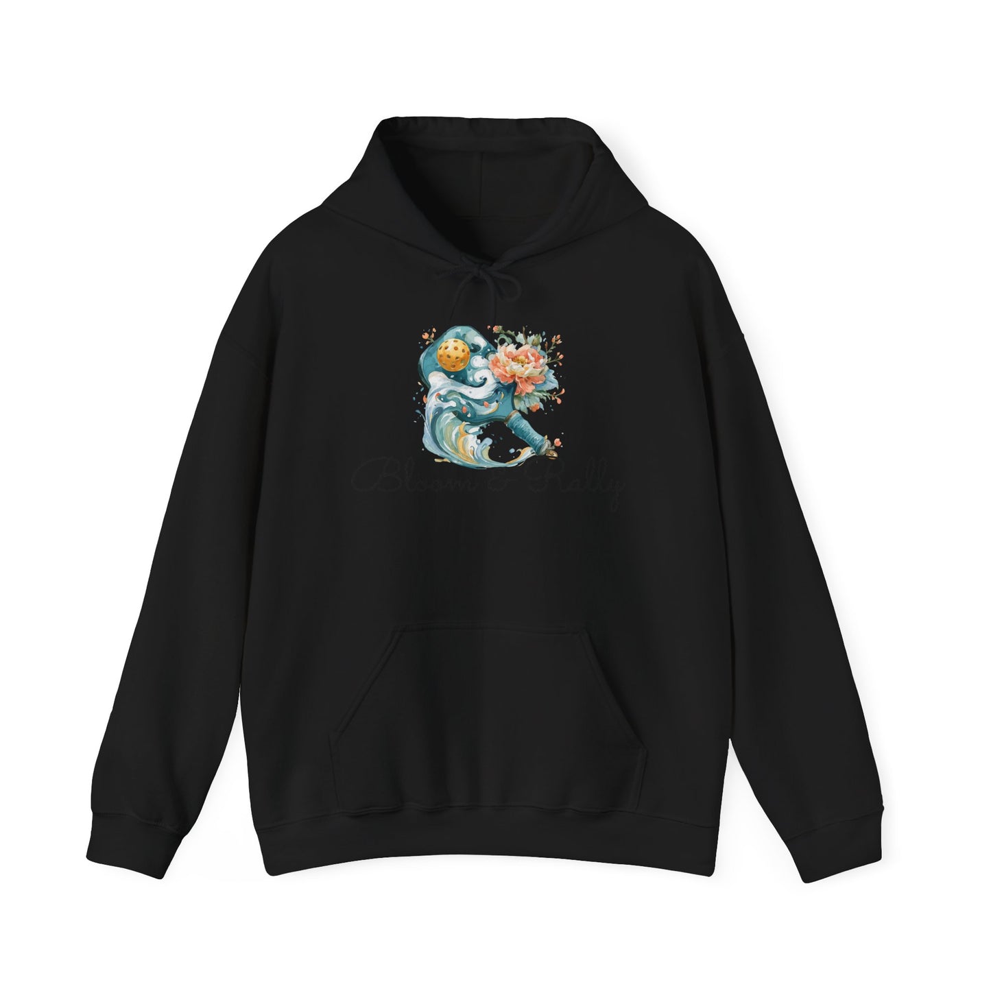 Bloom & Rally Pickleball bouquet Hoodie | floral design