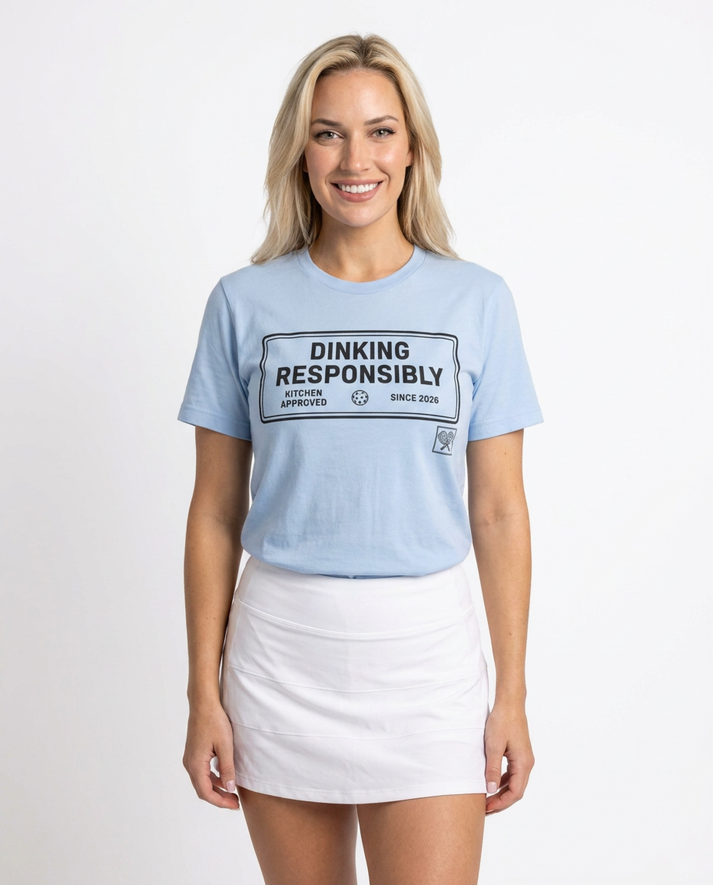 Dinking Responsibly Pickleball Shirt, Funny Pickleball Player Tee