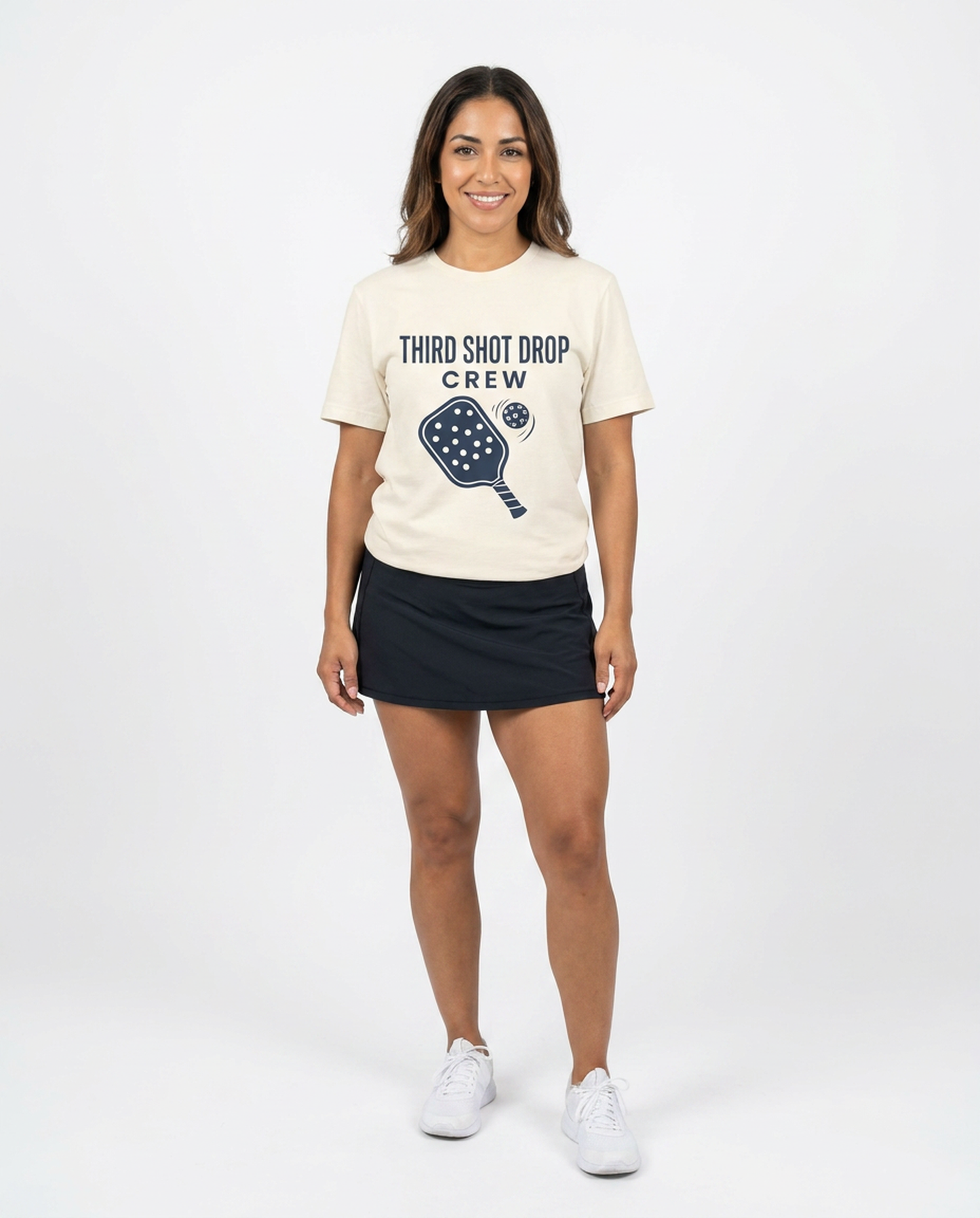 Third Shot Drop Crew Pickleball T-Shirt, Pickleball Player Tee