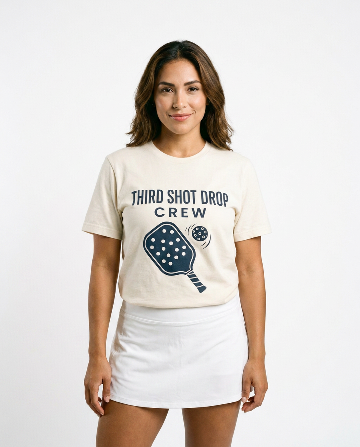 Third Shot Drop Crew Pickleball T-Shirt, Pickleball Player Tee