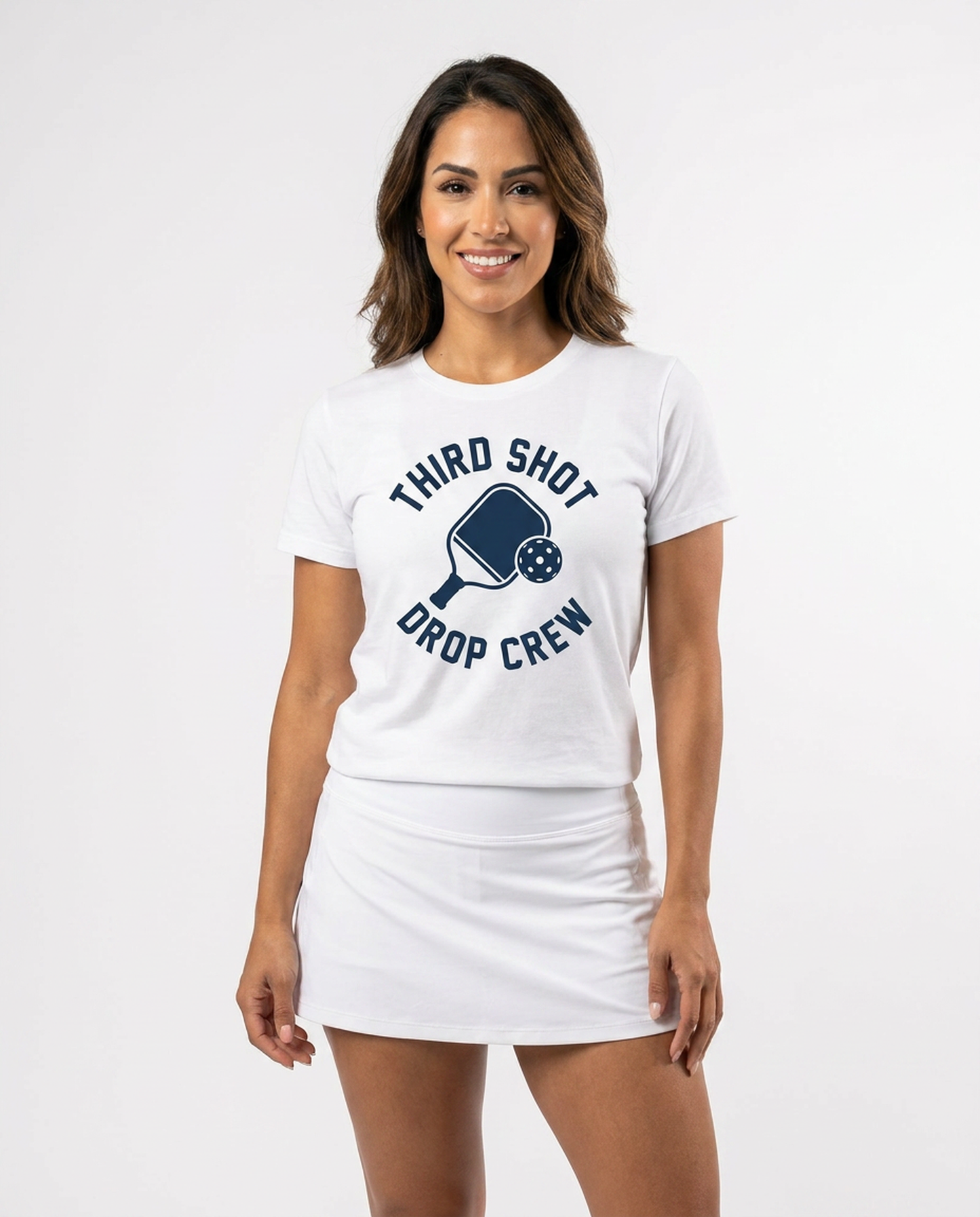 Third Shot Drop Crew Pickleball T-Shirt, Pickleball Player Tee