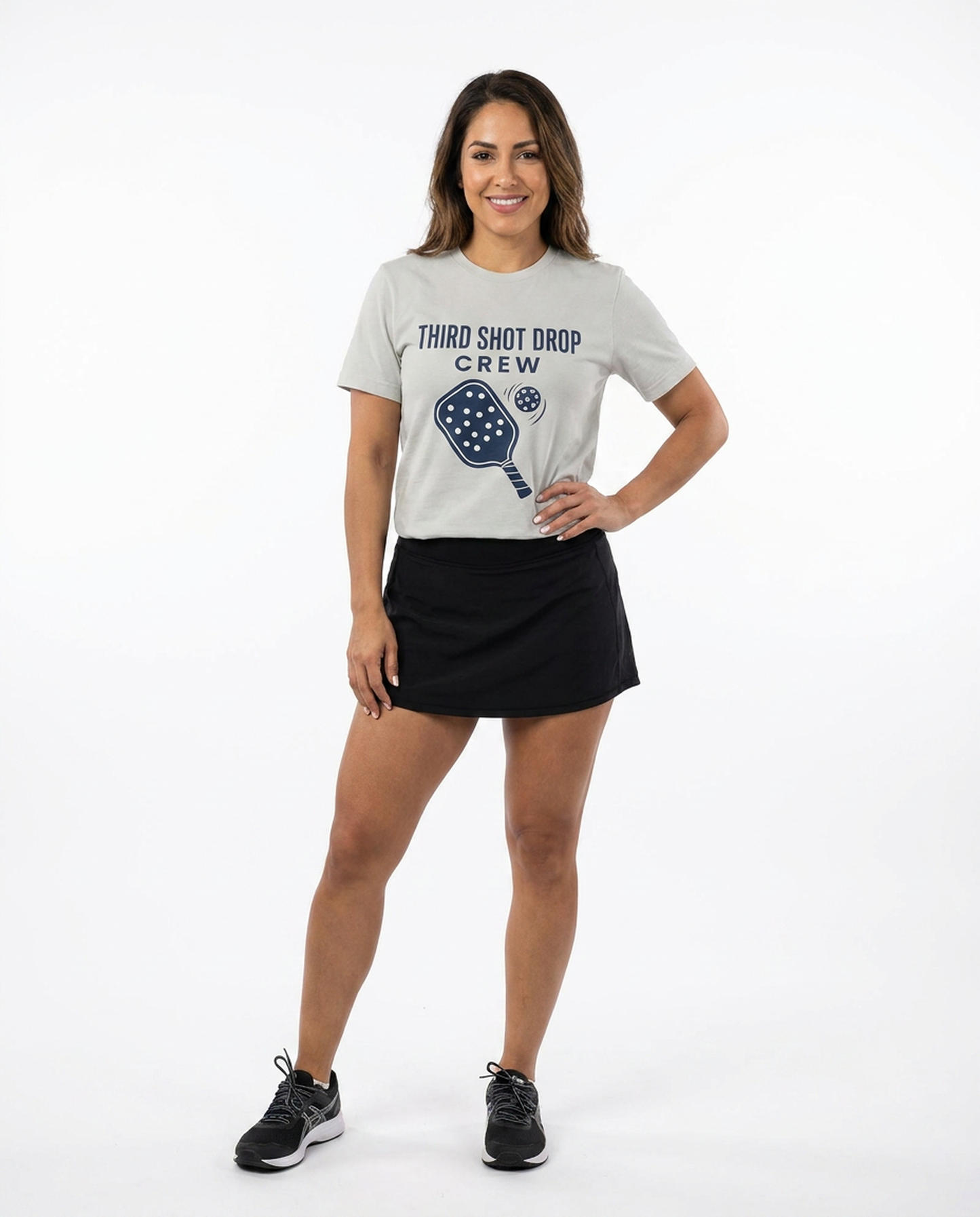 Third Shot Drop Crew Pickleball T-Shirt, Pickleball Player Tee