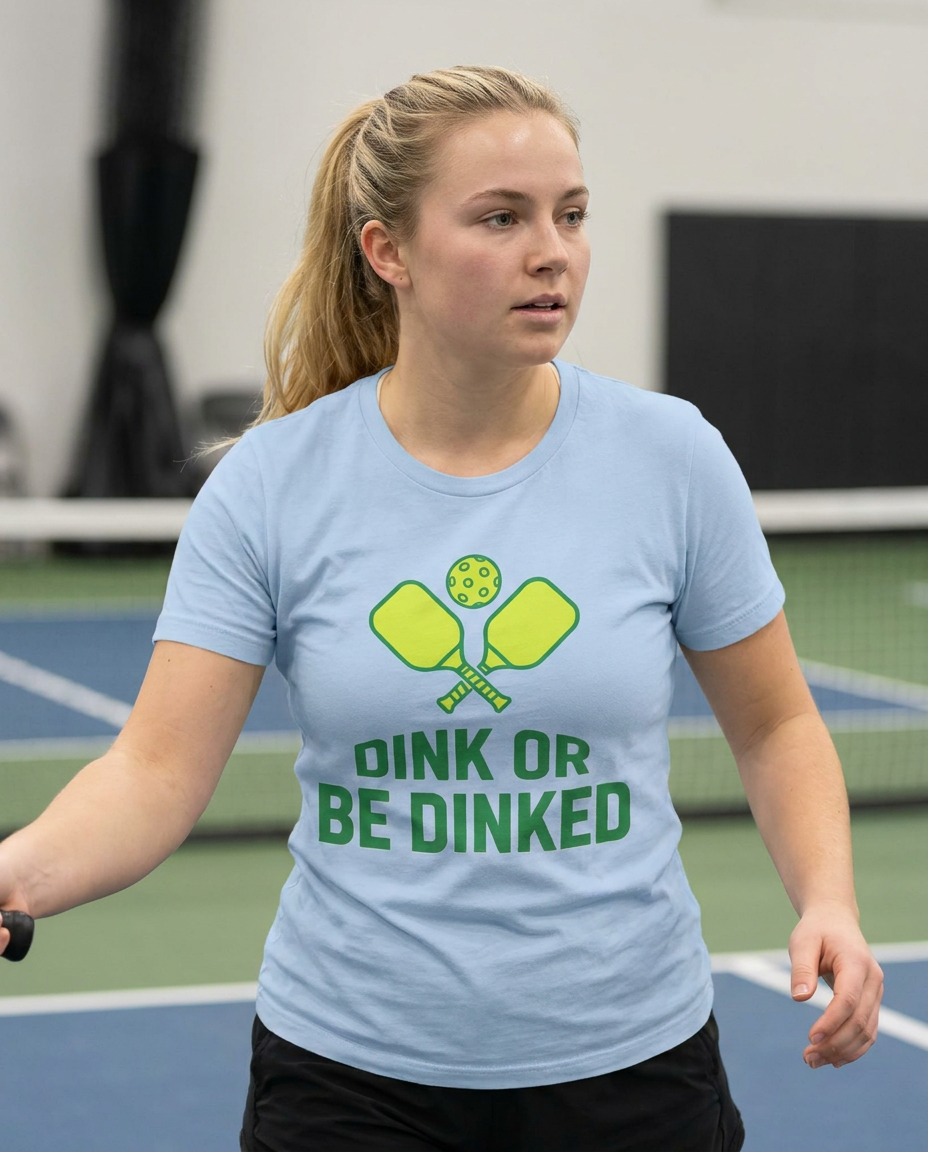 Dink Or Be Dinked Pickleball T-Shirt