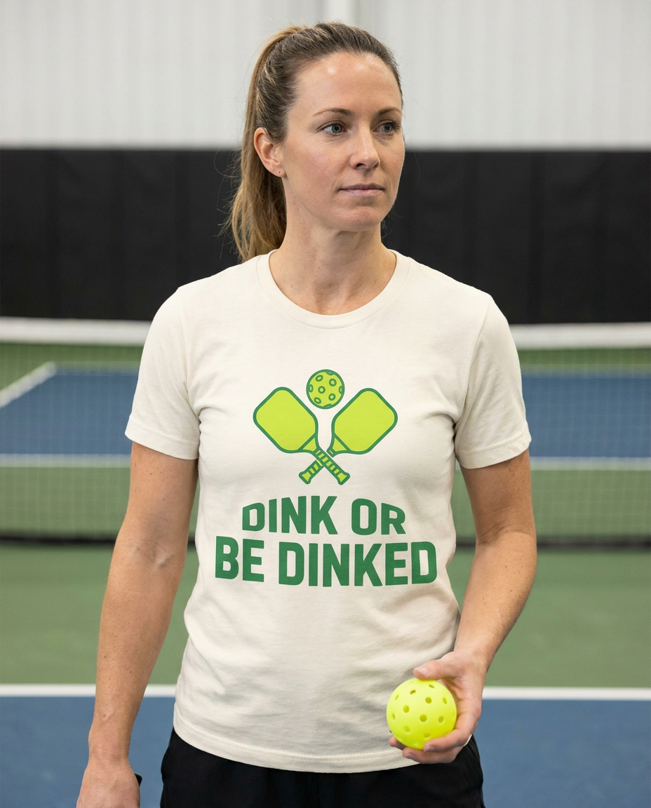 Dink Or Be Dinked Pickleball T-Shirt