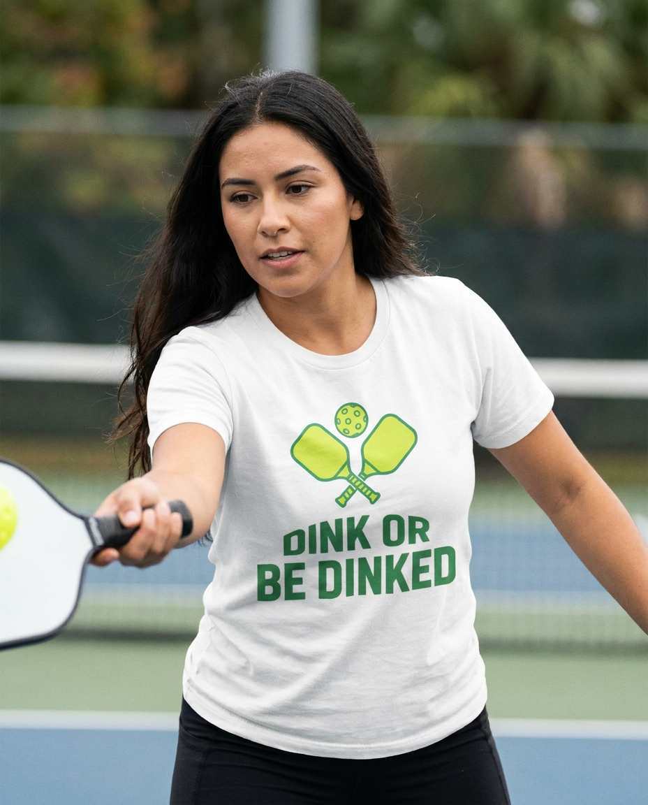 Dink Or Be Dinked Pickleball T-Shirt