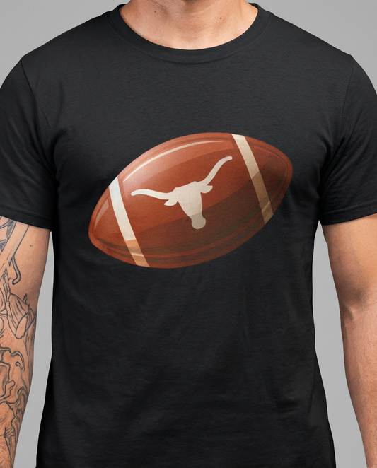 Texas Longhorns Football Shirt for Men, UT Game Day Tee for Women, Vintage Tee for Dad, Tailgate Outfit for Fan and Grad Student