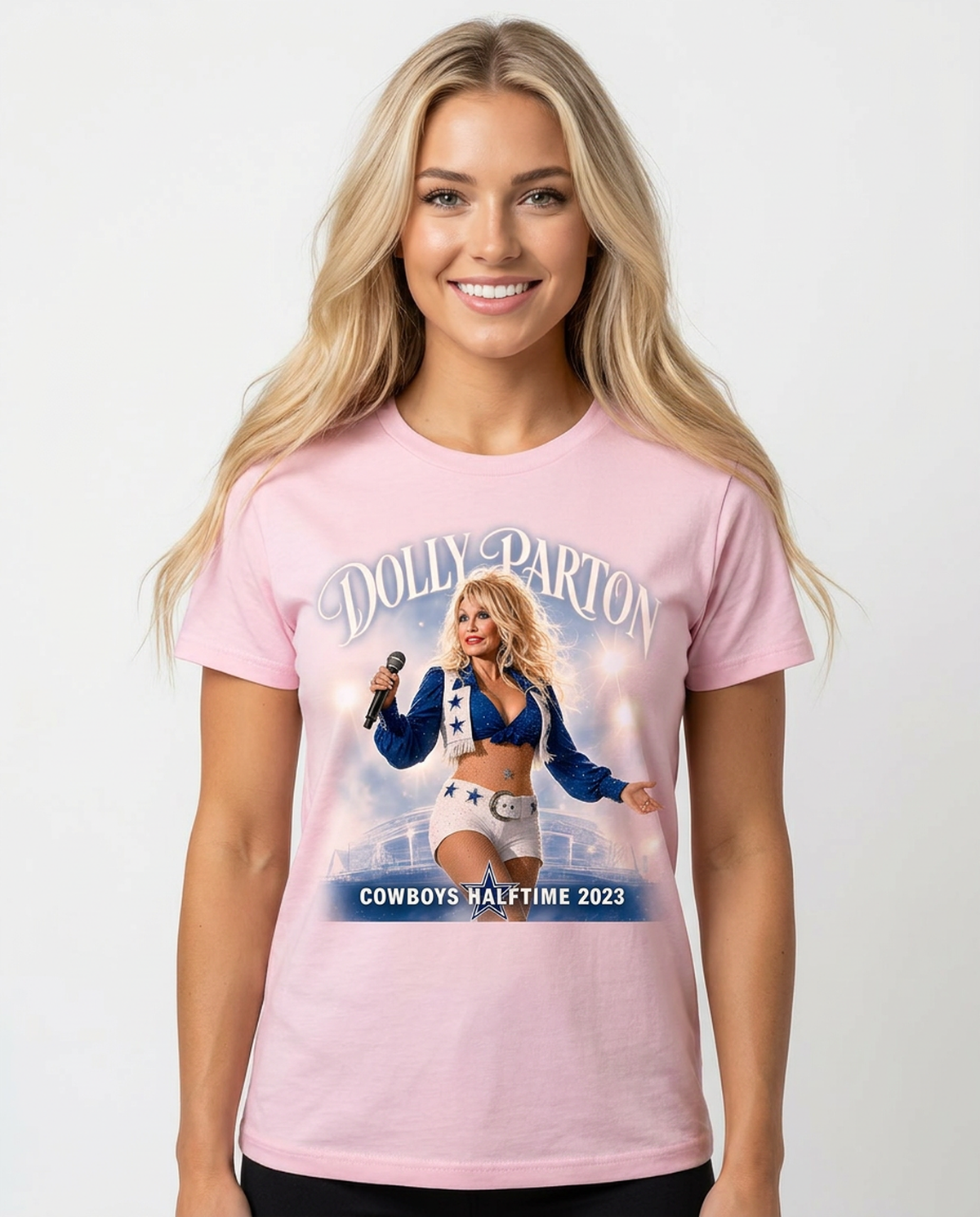Dolly Parton Cowboys Halftime 2023 Tee, Country Music Performance Shirt