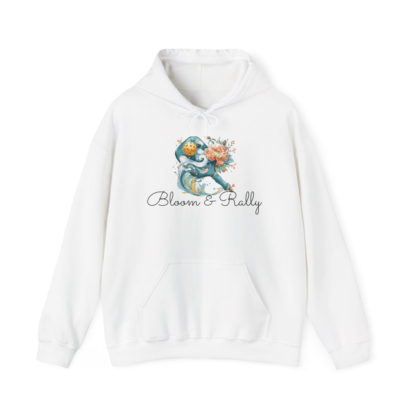 Bloom & Rally Pickleball bouquet Hoodie | floral design