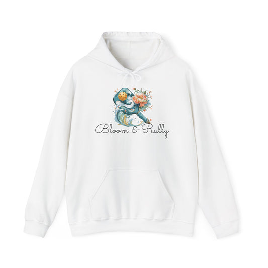 Bloom & Rally Pickleball bouquet Hoodie | floral design
