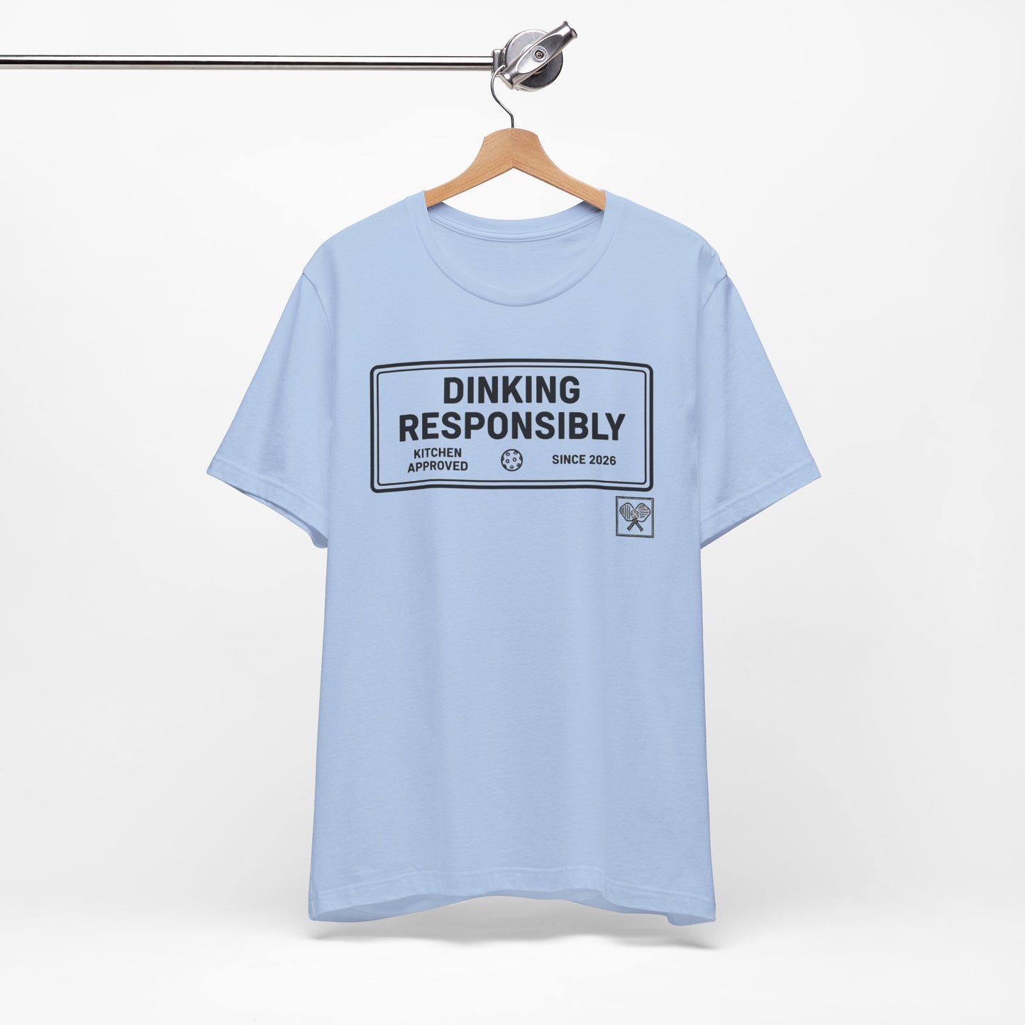Dinking Responsibly Pickleball Shirt, Funny Pickleball Player Tee