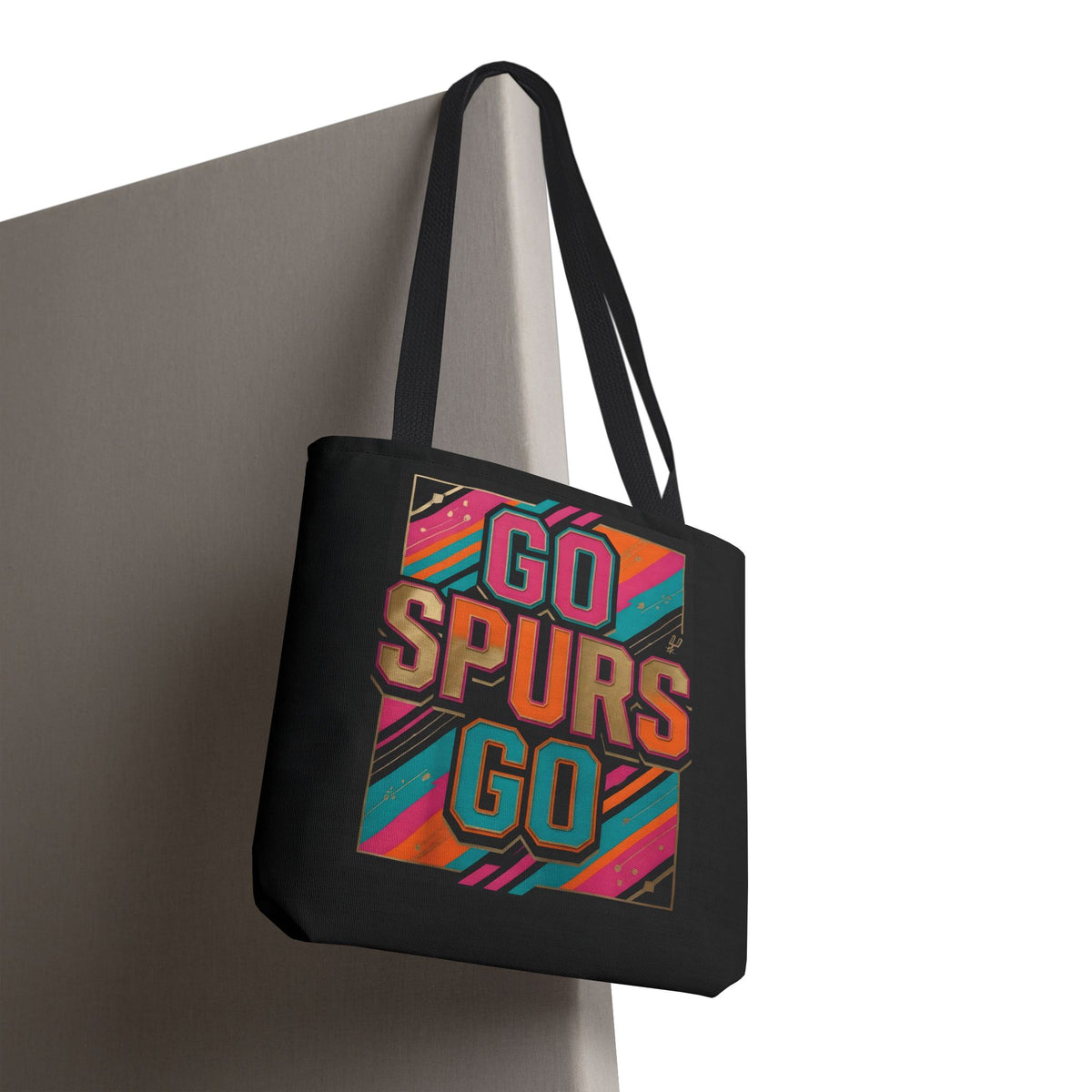 Copy of Copy of Go Spurs Go Logo Home & Garden Flag - San Antonio Spurs House Banner