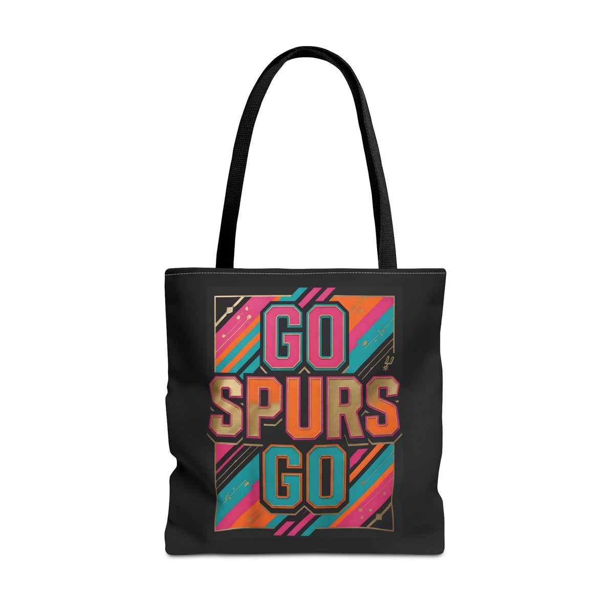Copy of Copy of Go Spurs Go Logo Home & Garden Flag - San Antonio Spurs House Banner