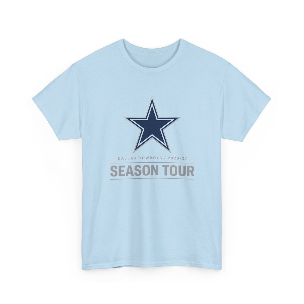 Dallas Cowboys Shirt for Men and Women, 2026-27 Schedule Tee for Fan, Football Season Game Day Outfit for Tailgate, Tee for Dad and Husband
