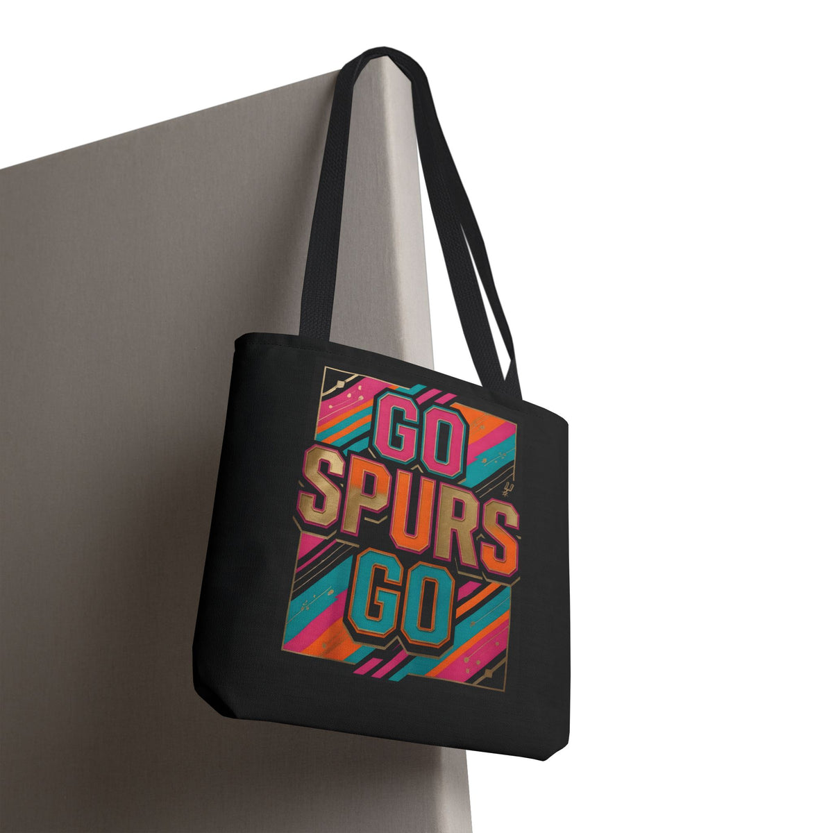 Copy of Copy of Go Spurs Go Logo Home & Garden Flag - San Antonio Spurs House Banner