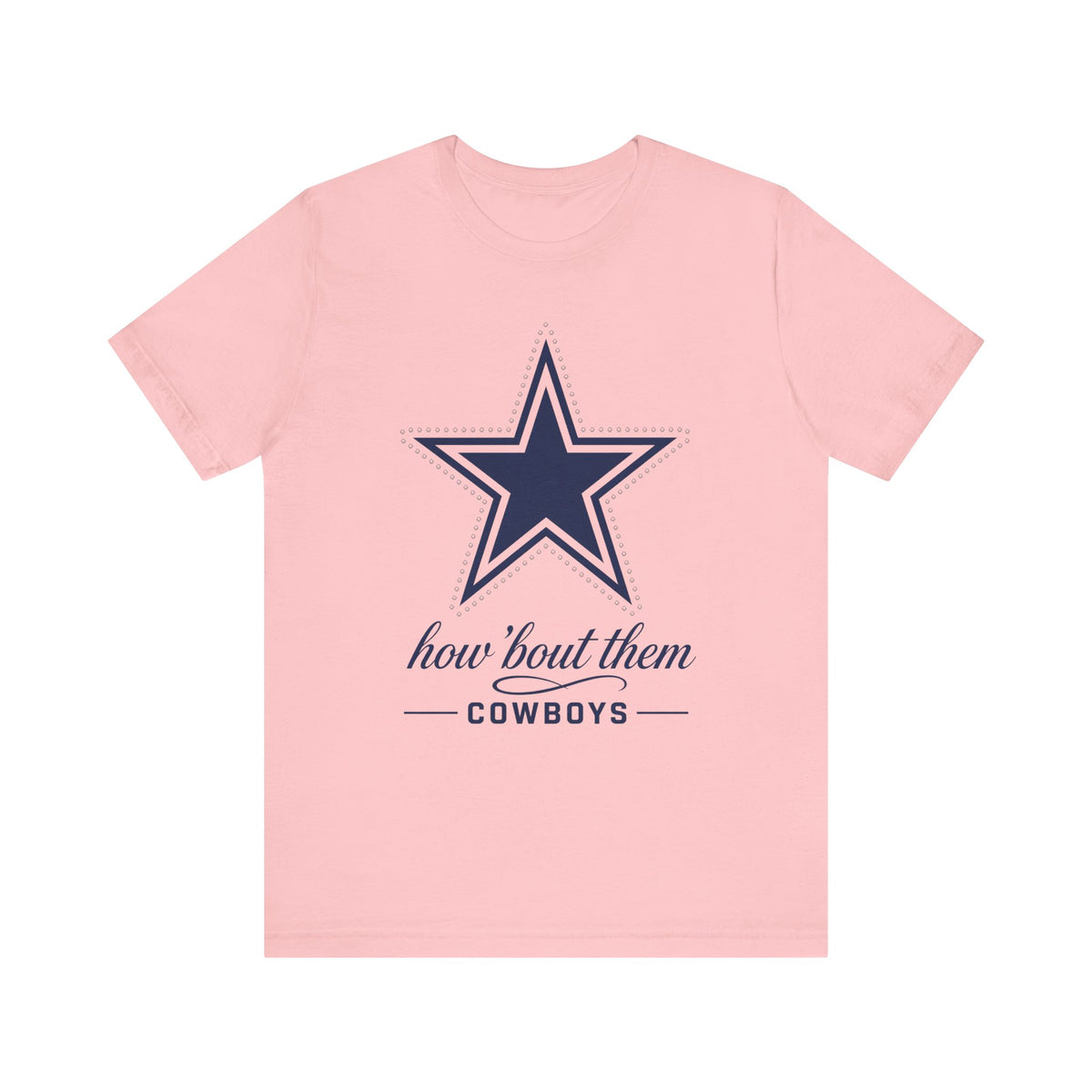 Cowboys Tshirt for Women, How Bout Them Dallas Football Tee for Game Day, Sunday Watch Party Top for Her, Fan Shirt for Wife and Girlfriend