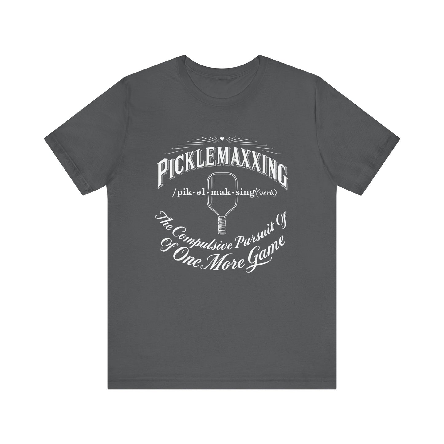 Picklemaxxing Pickleball T-Shirt, Vintage Dictionary Print Tee for Players