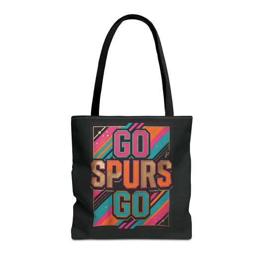 Copy of Copy of Go Spurs Go Logo Home & Garden Flag - San Antonio Spurs House Banner