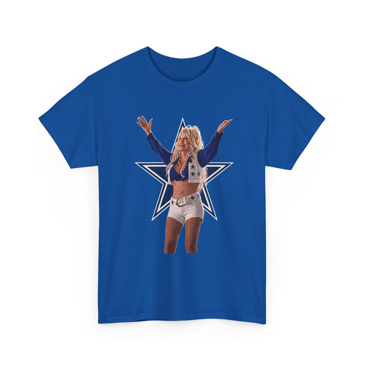 Dolly Cowboys Shirt for Women, Touchdown Season Game Day Tee, Cheer Coach Top, Football Mom Tshirt for Dallas Girl and Sister