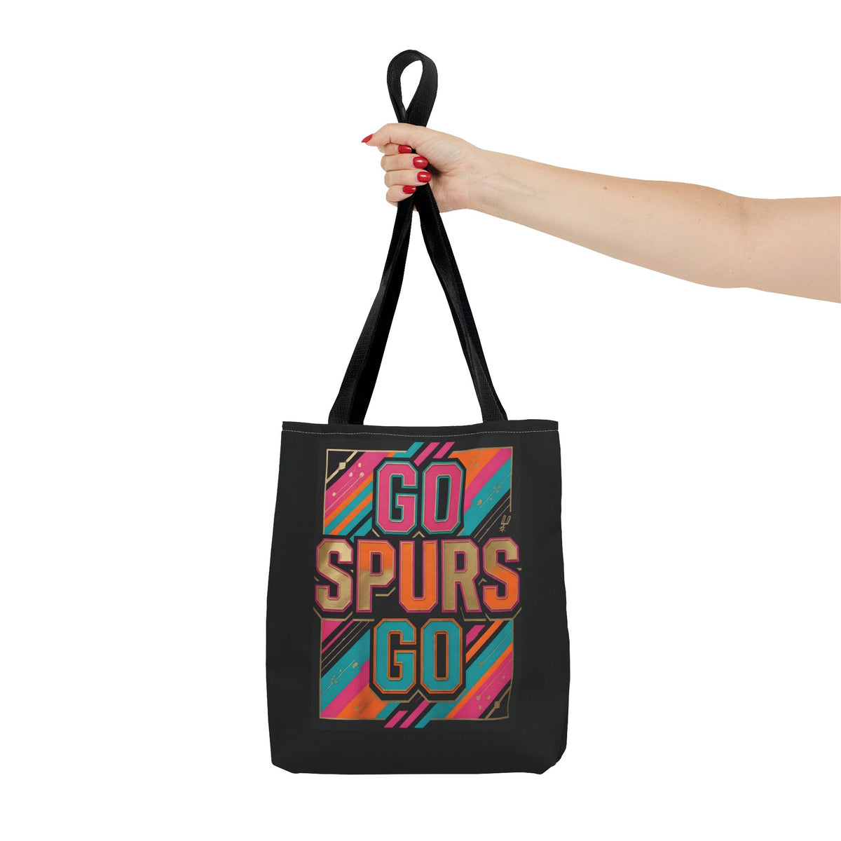 Copy of Copy of Go Spurs Go Logo Home & Garden Flag - San Antonio Spurs House Banner