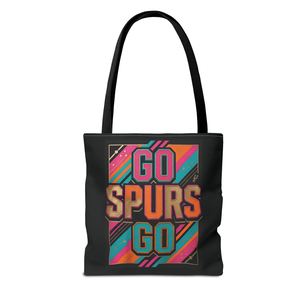 Copy of Copy of Go Spurs Go Logo Home & Garden Flag - San Antonio Spurs House Banner