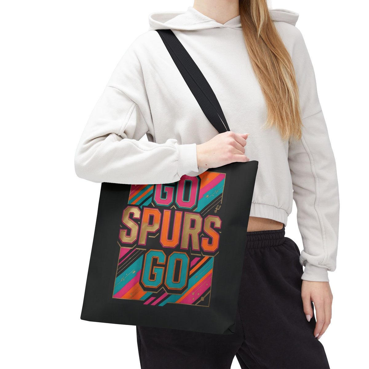 Copy of Copy of Go Spurs Go Logo Home & Garden Flag - San Antonio Spurs House Banner